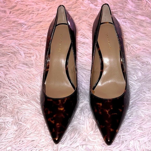 ANN TAYLOR Mila Tortoiseshell Print Pumps SIZE 6.5 Medium brand new - Picture 3 of 6